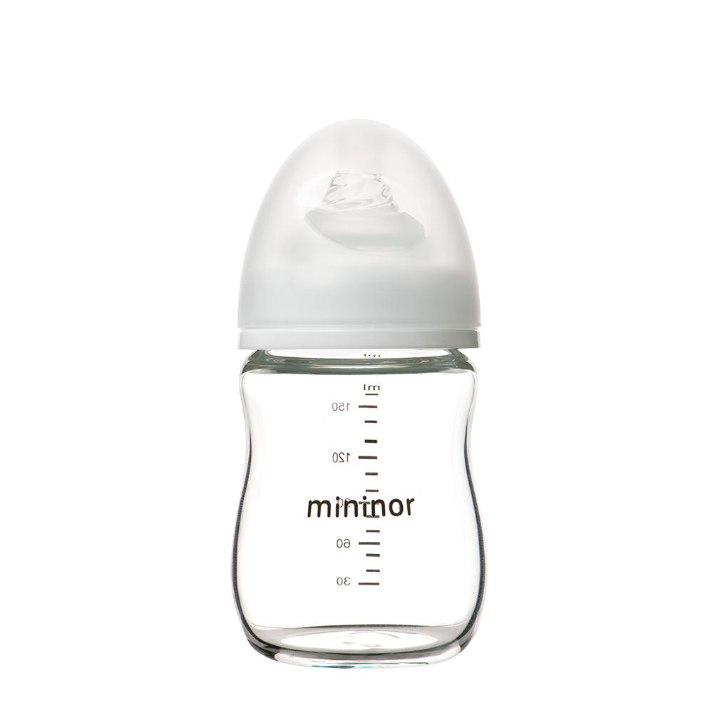 Mamadera de vidrio 160 ml Mininor