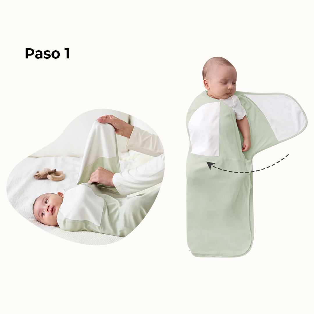 Pack 2 Mantas de Arrullo Blue/Green Easy Swaddle