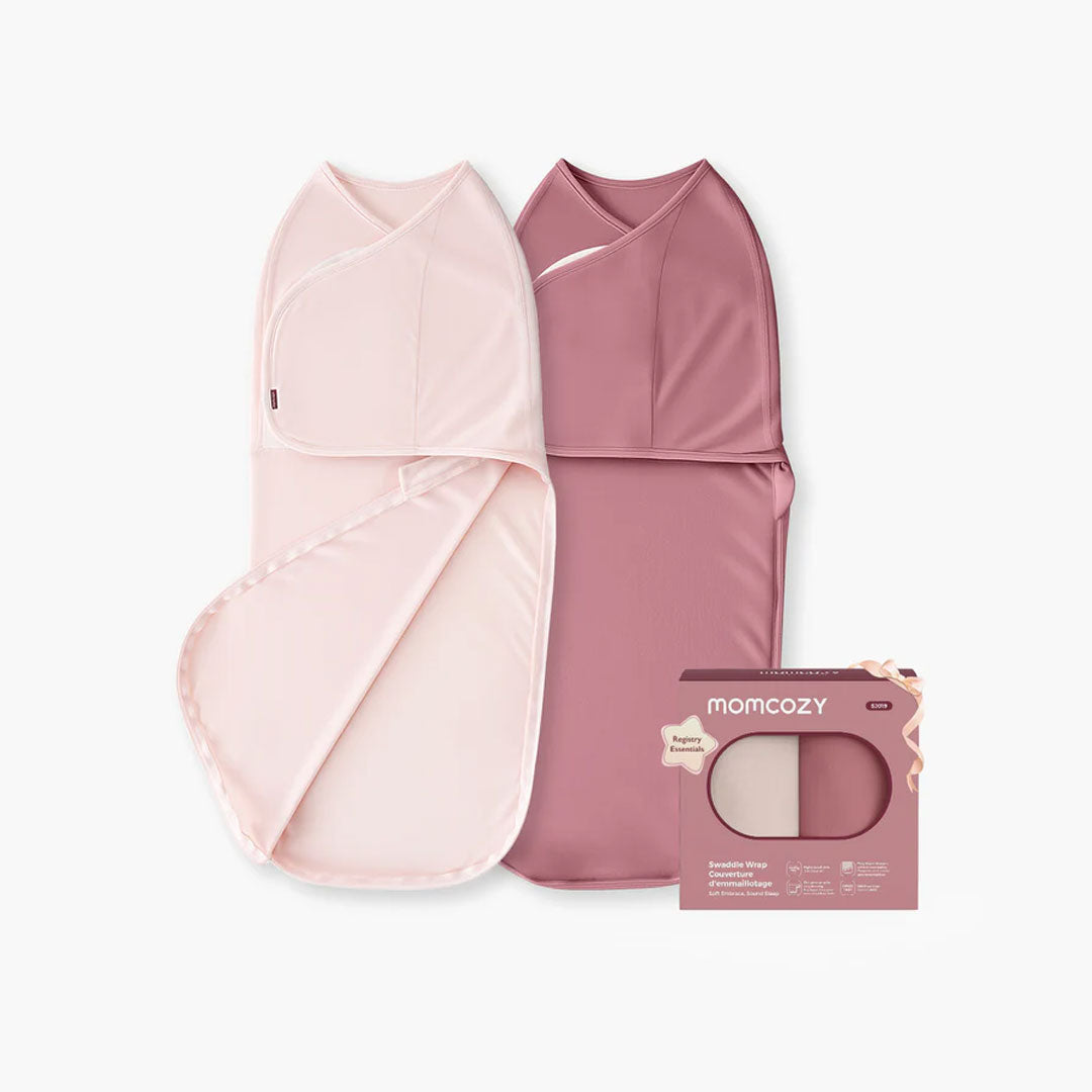 Pack 2 Mantas de Arrullo Pink/White Easy Swaddle