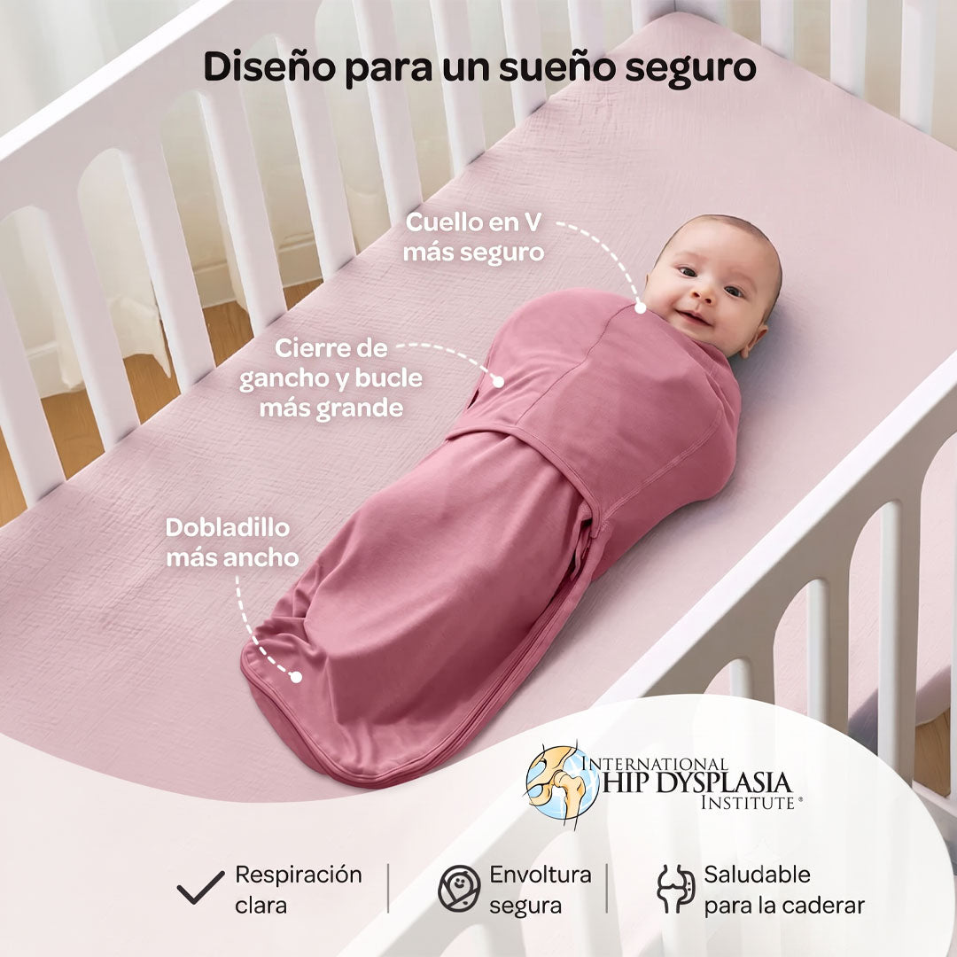 Pack 2 Mantas de Arrullo Pink/White Easy Swaddle