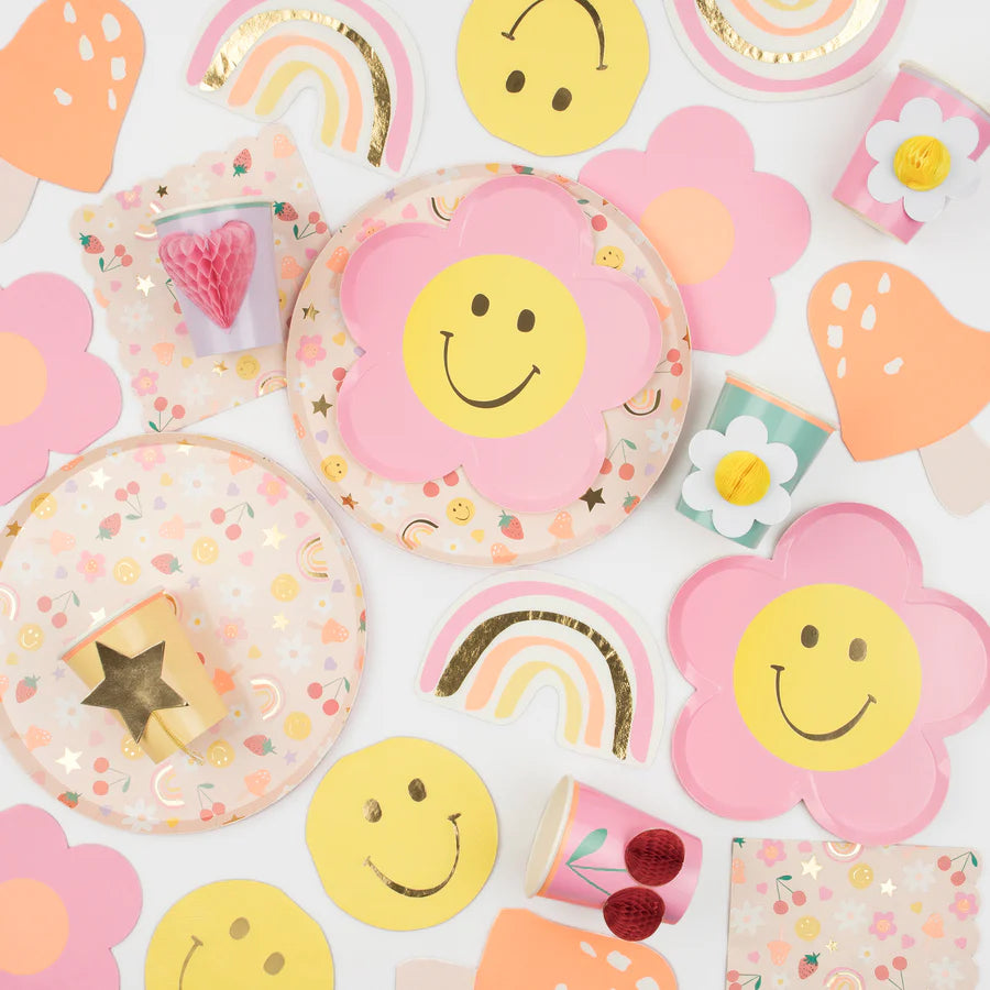 Servilletas con forma de iconos felices Meri Meri