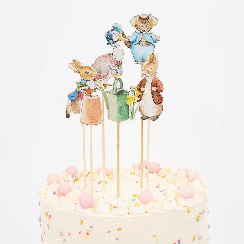 Toppers para tortas Peter Rabbit Meri Meri
