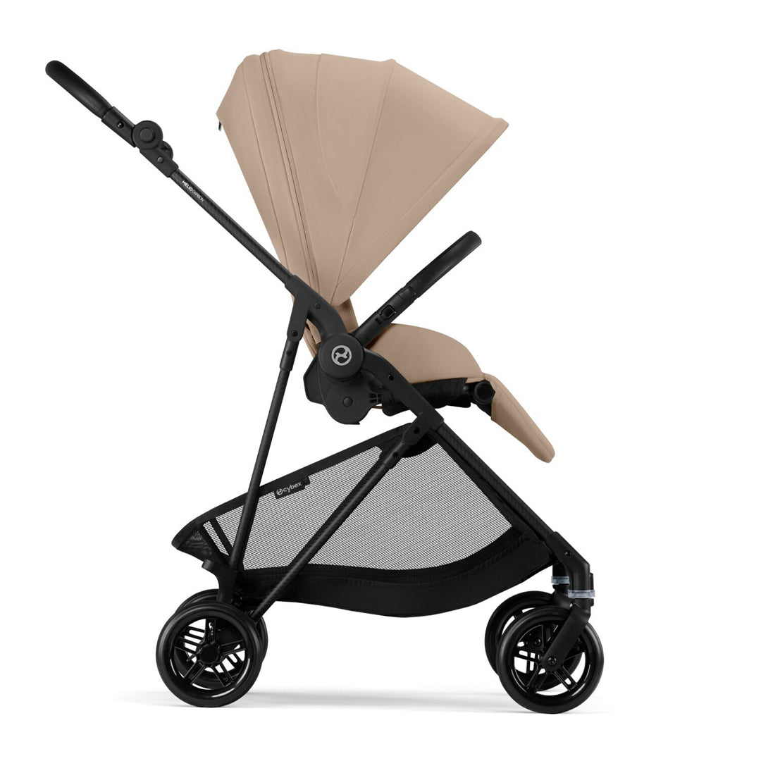 Coche de Paseo Melio Carbon Almond Beige Cybex