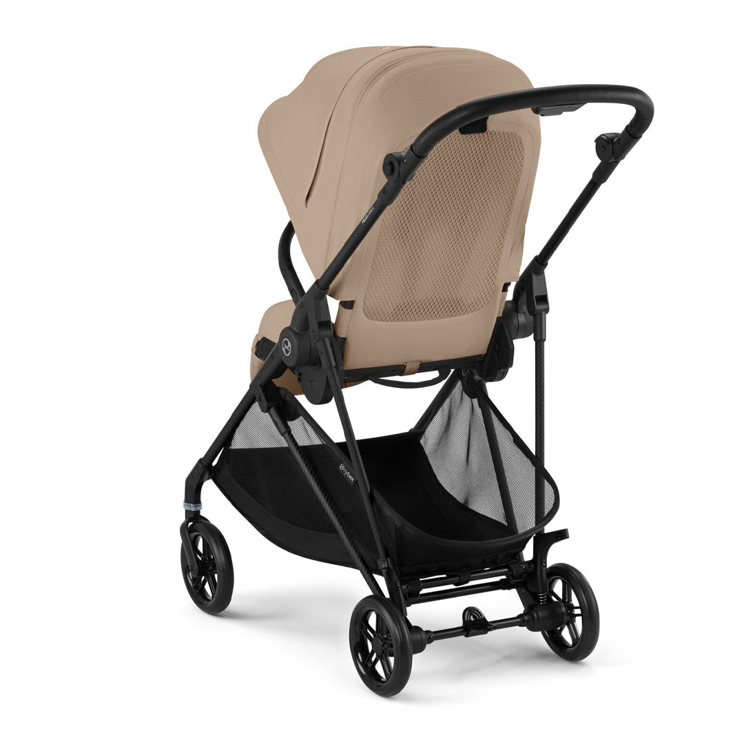 Coche de Paseo Melio Carbon Almond Beige Cybex