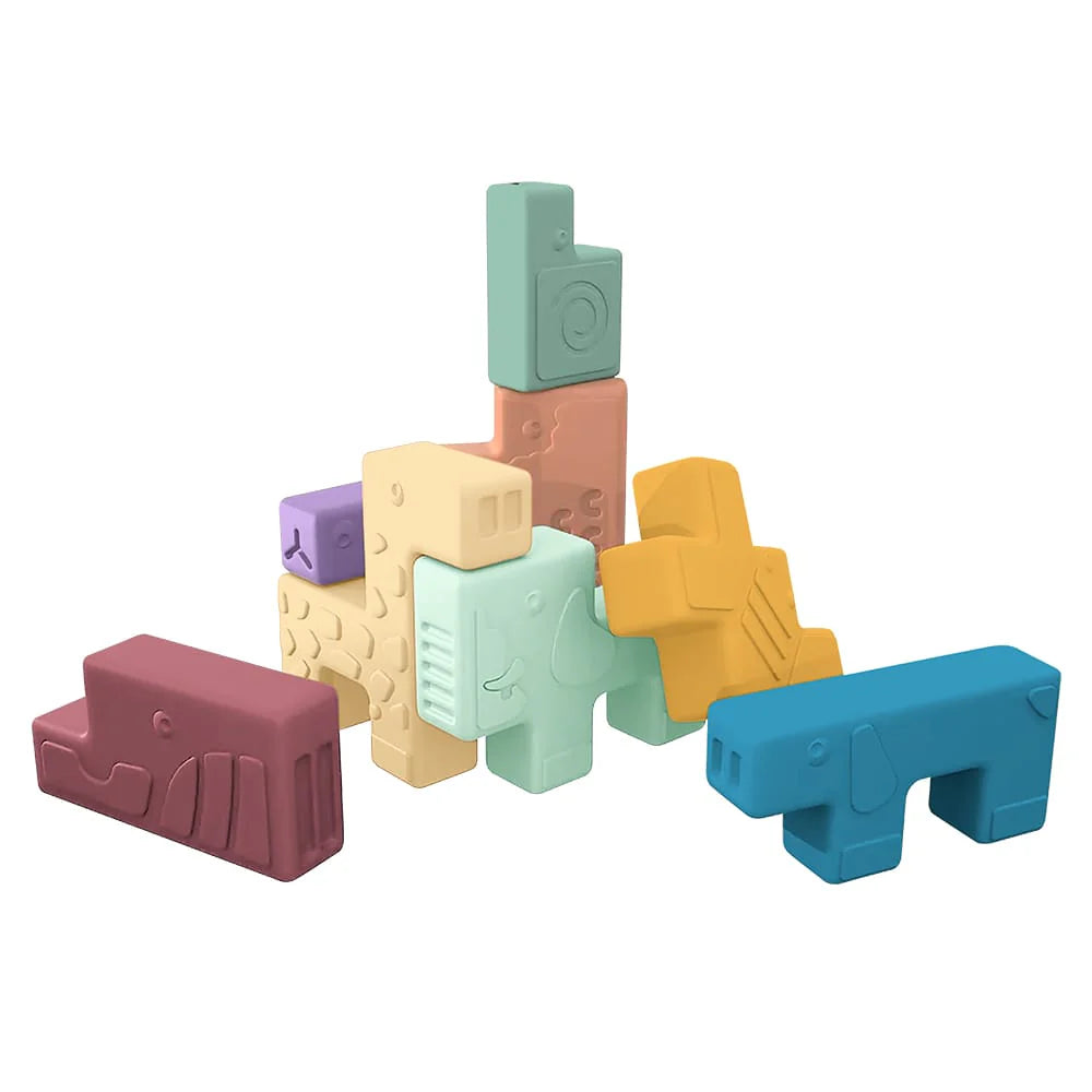 Puzzle Soft animal blocks Miniland