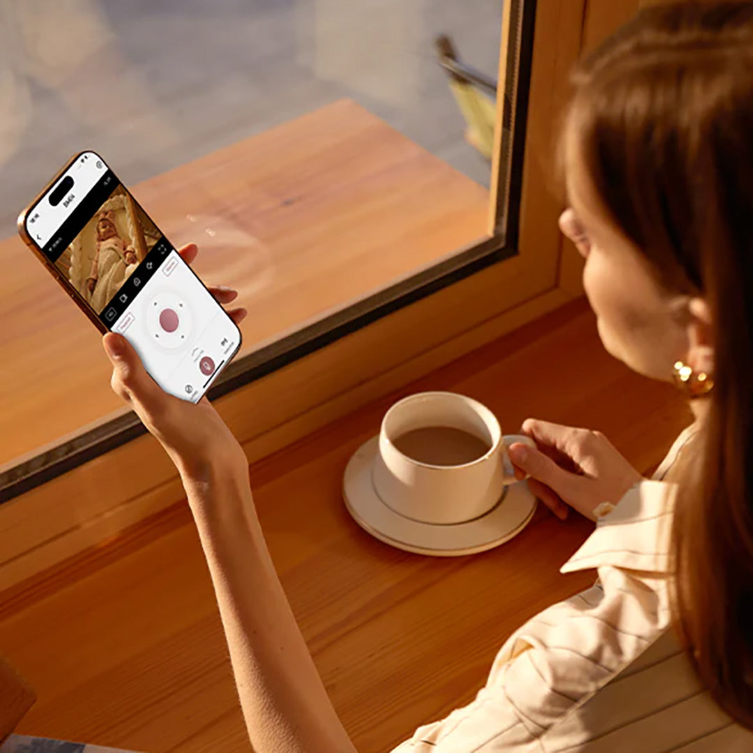 Monitor de Bebe Full HD Wi-Fi 5" Momcozy