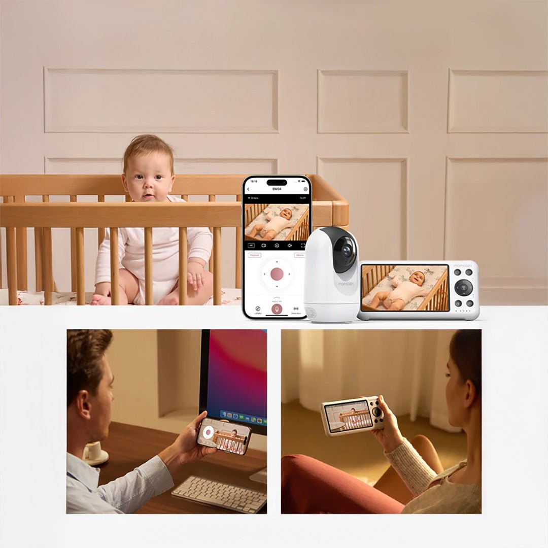 Cámara Adicional 1080p Full HD para Monitor de bebé BM04 Momcozy