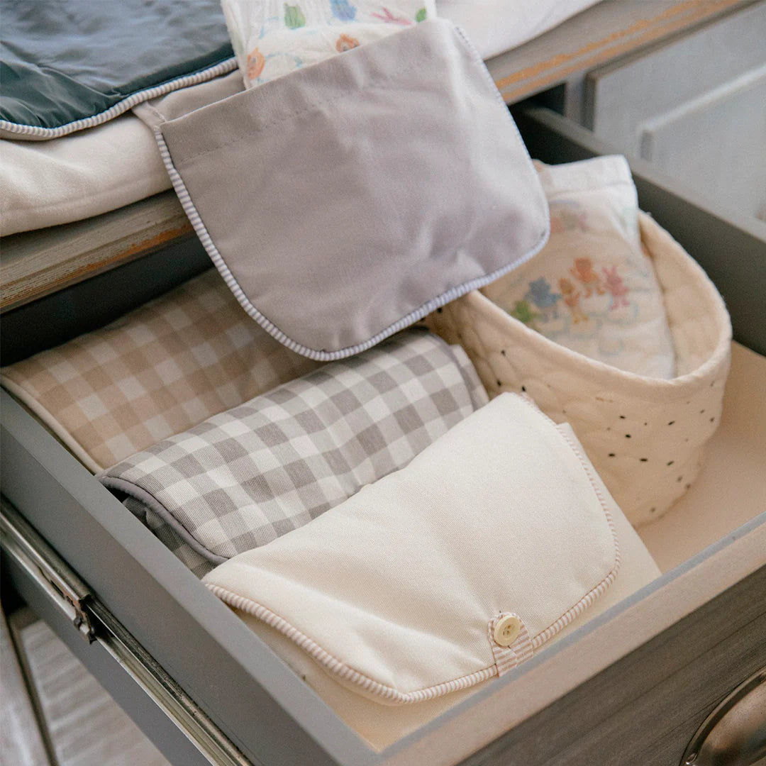 Mudador Cuadritos Beige Antu Baby