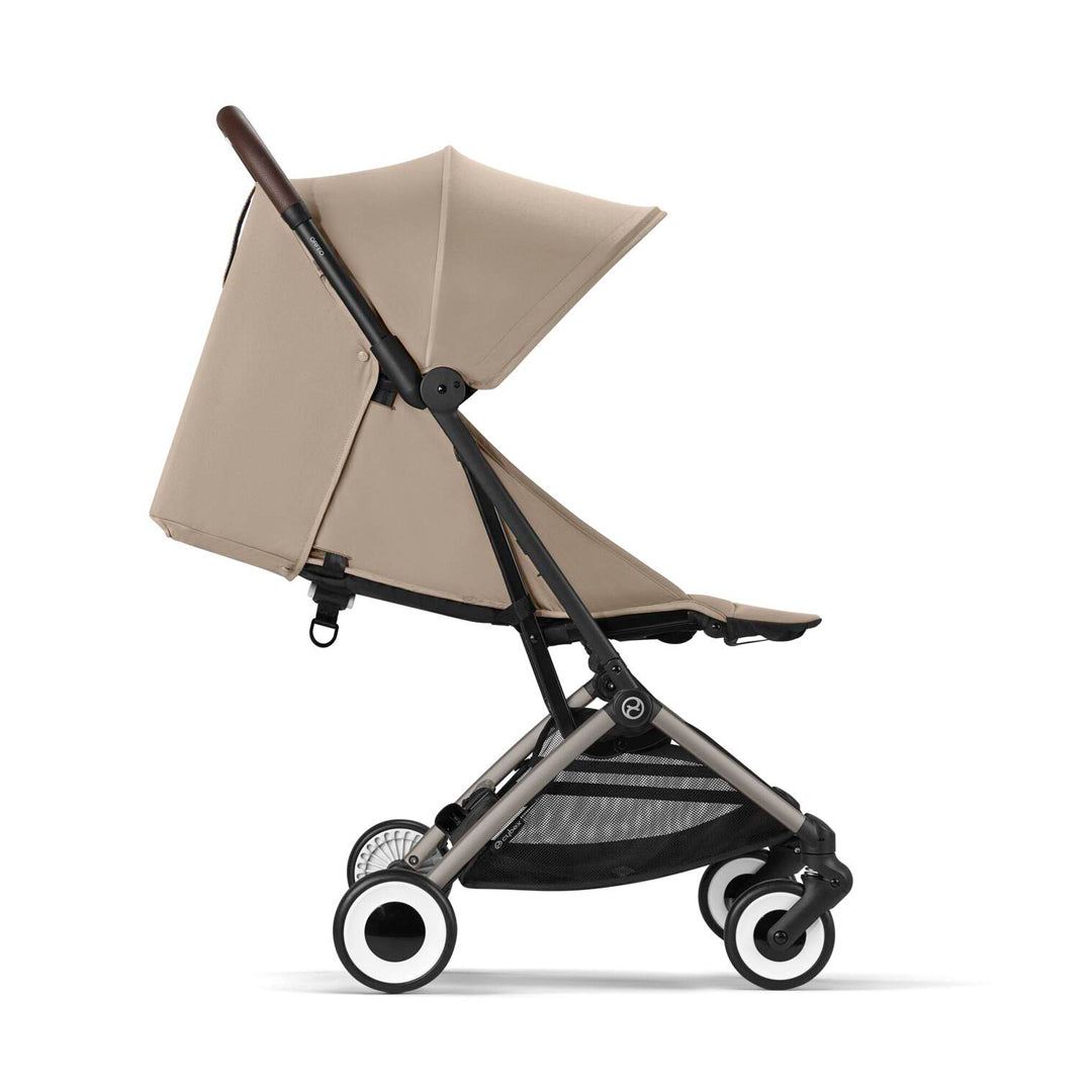 Travel System Orfeo + Aton S2 + Base Almond Beige Cybex