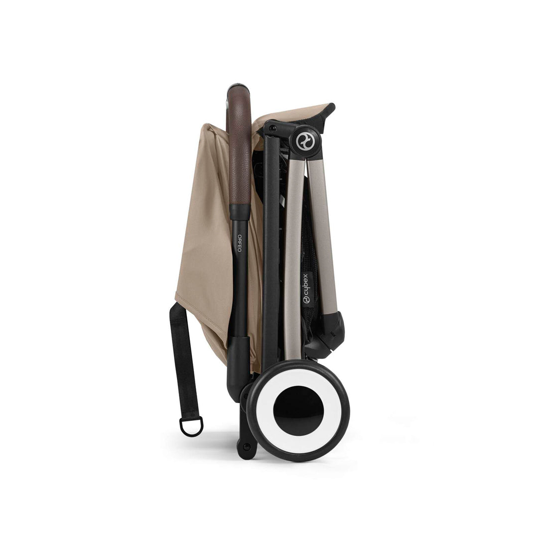 Travel System Orfeo + Aton S2 + Base Almond Beige Cybex