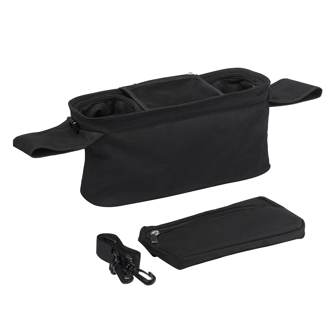 Organizador de coche de paseo con portavasos Momcozy