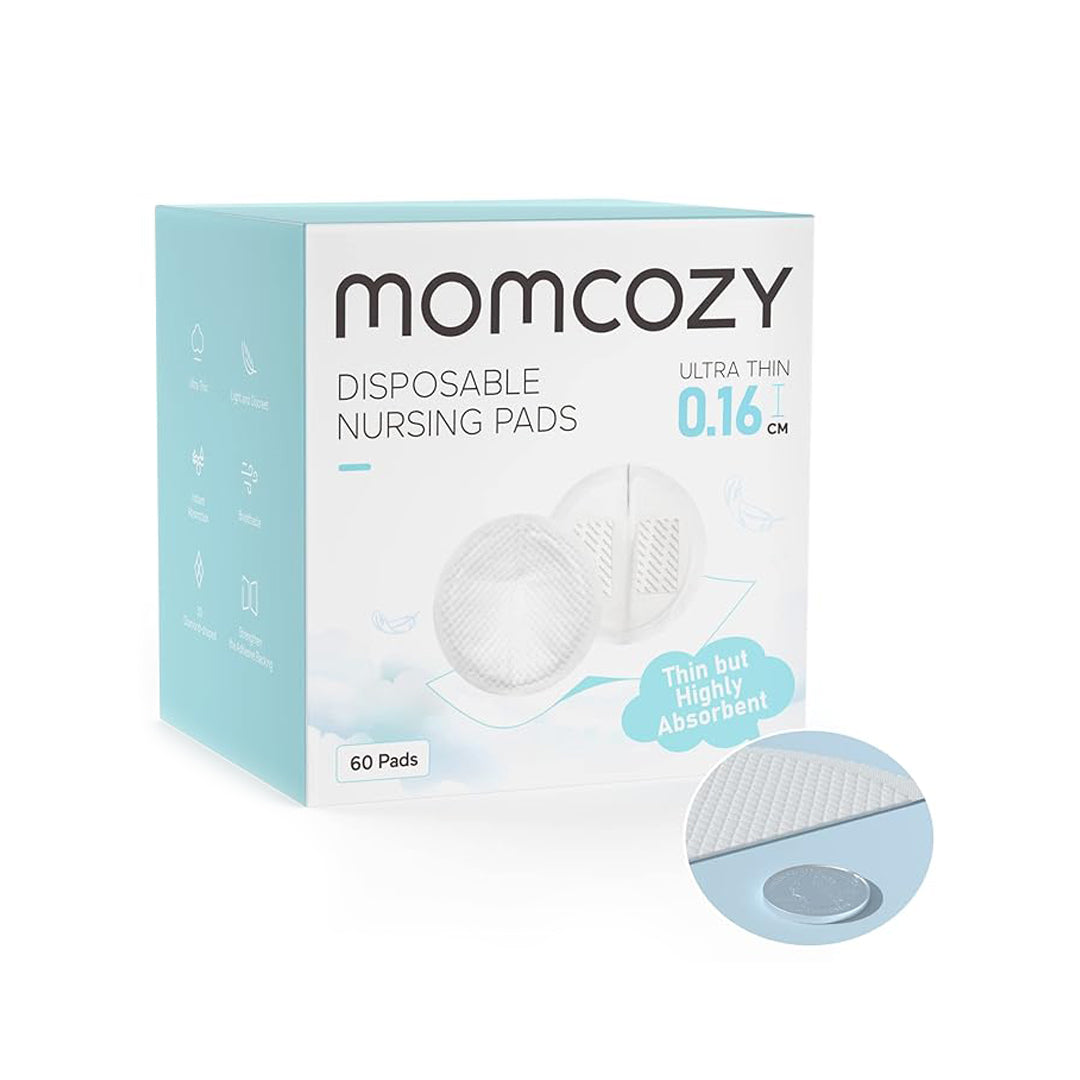 Pads Absorbentes de Lactancia Ultra Delgados 60 un Momcozy