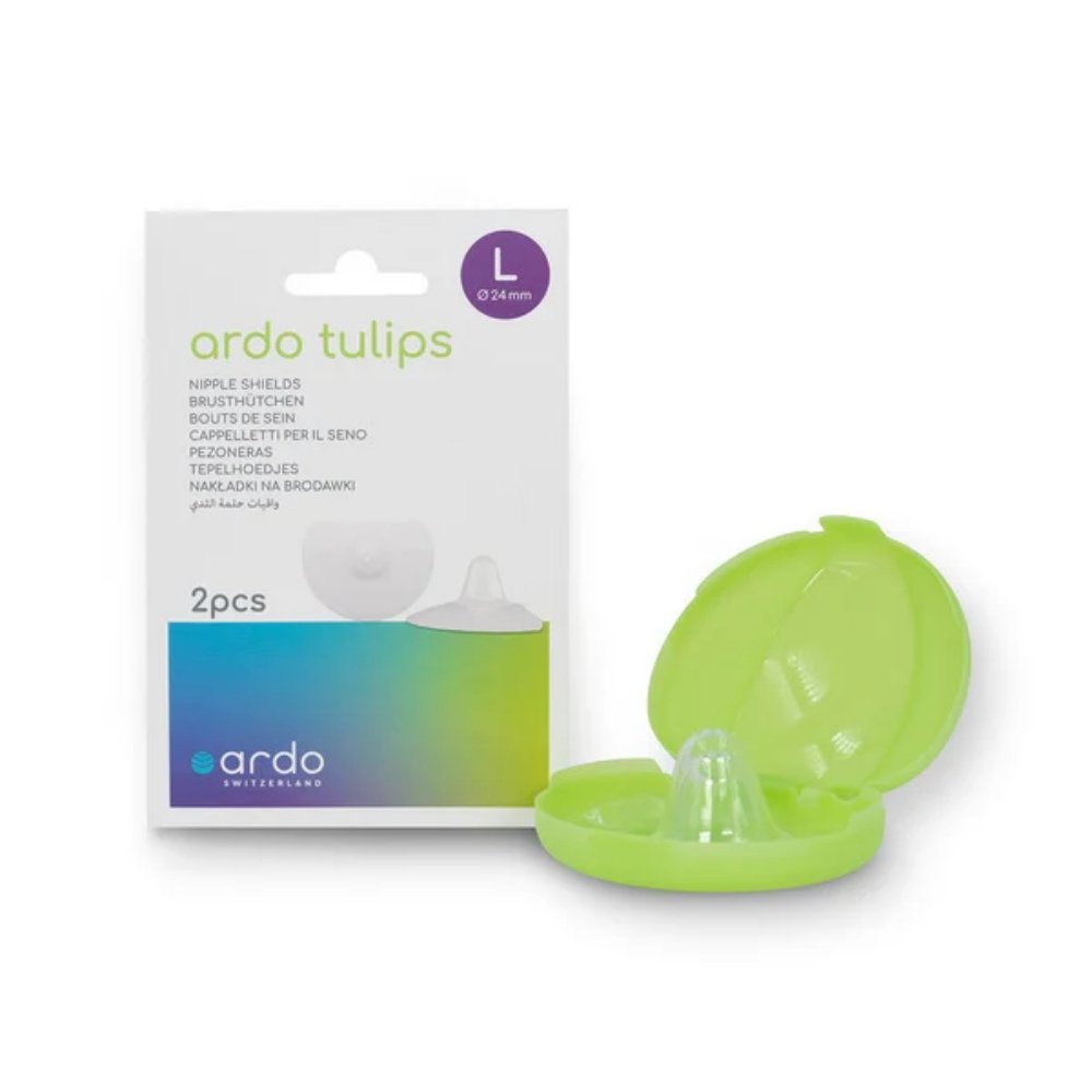 Pezoneras de silicona Tulips 2 unidades Ardo