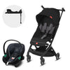 Coche Travel System Pockit Plus All City + Aton S2 + Base Velvet Black GB