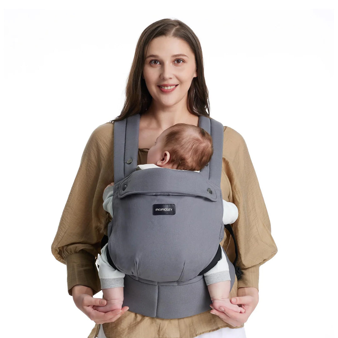 Portabebé 3 en 1 Gris Momcozy