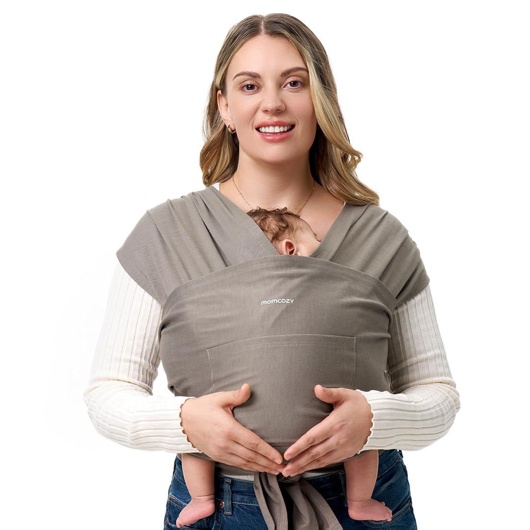Fular portabebé Marron Momcozy