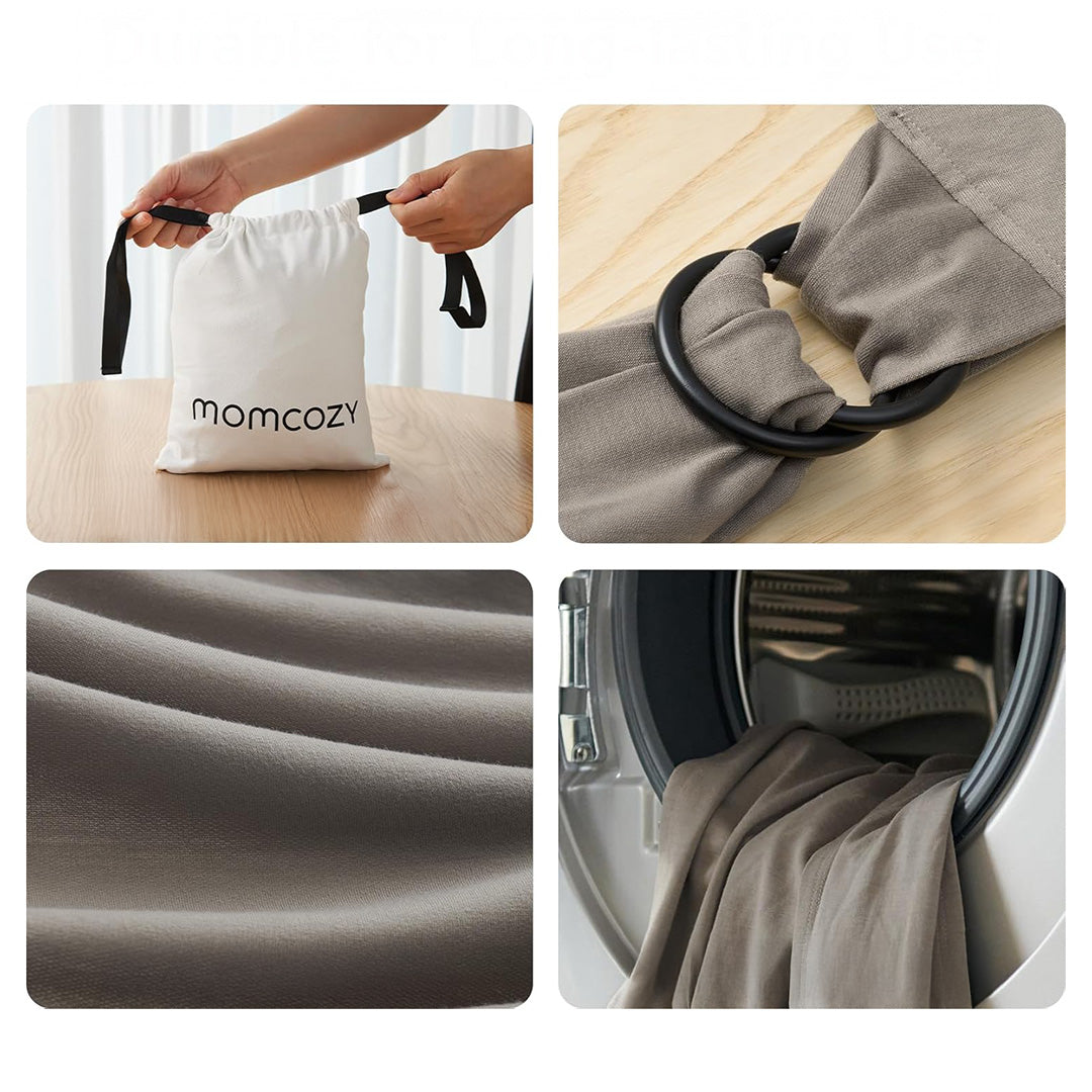Fular portabebé Marron Momcozy