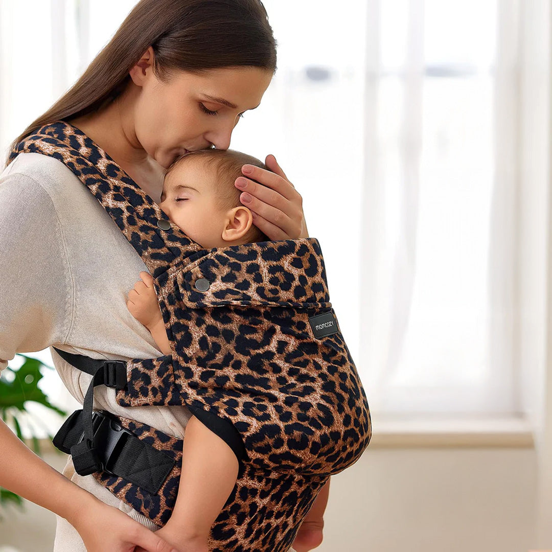 Portabebé 3 en 1 Leopardo Momcozy