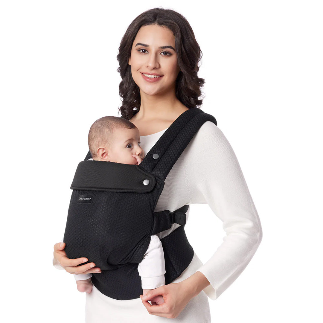 Portabebé 3 en 1 Air Mesh-Black Momcozy