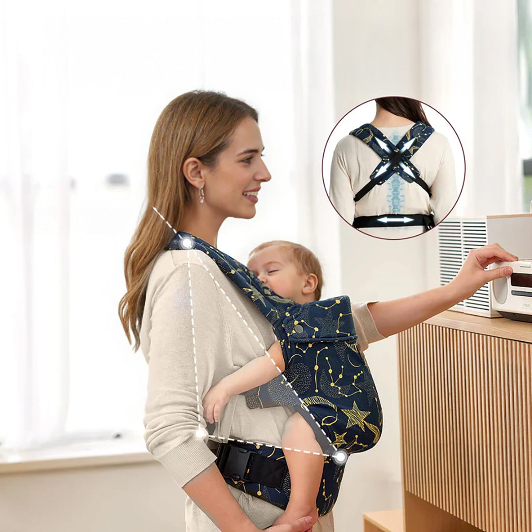 Portabebé 3 en 1 Starry Night Momcozy