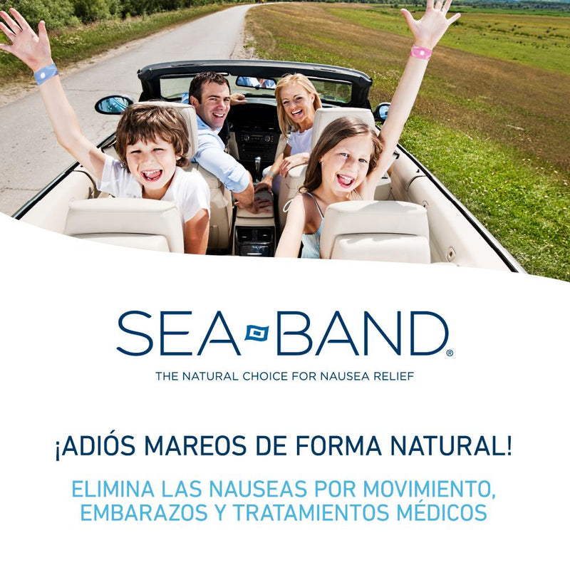 Pulseras Anti-mareos Niños Rosado Sea Band