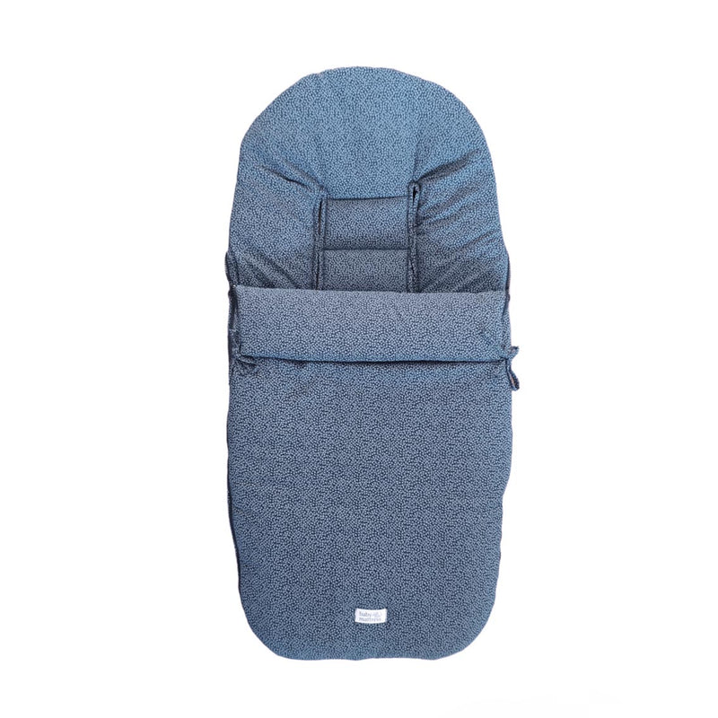 Saco de Coche Flores Azul Baby Mattress