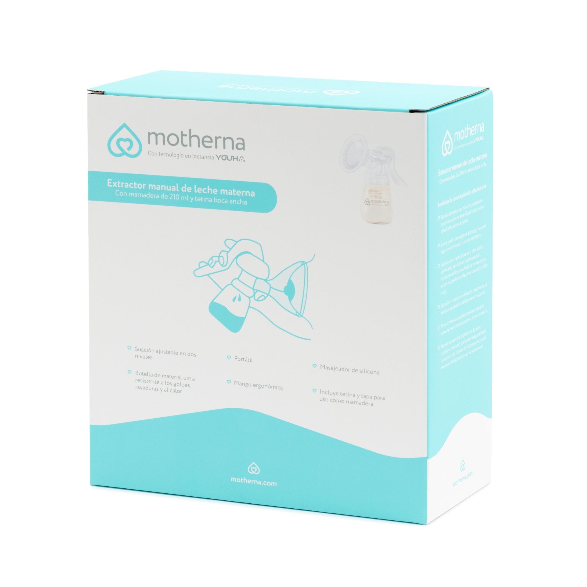Extractor de Leche Manual Motherna
