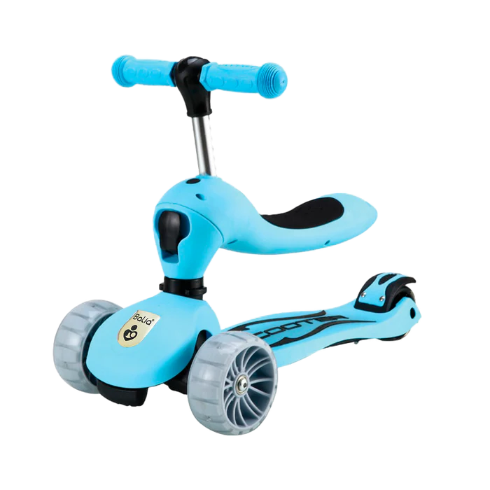 Scooter para niños y niñas 3 en 1 Celeste Balia