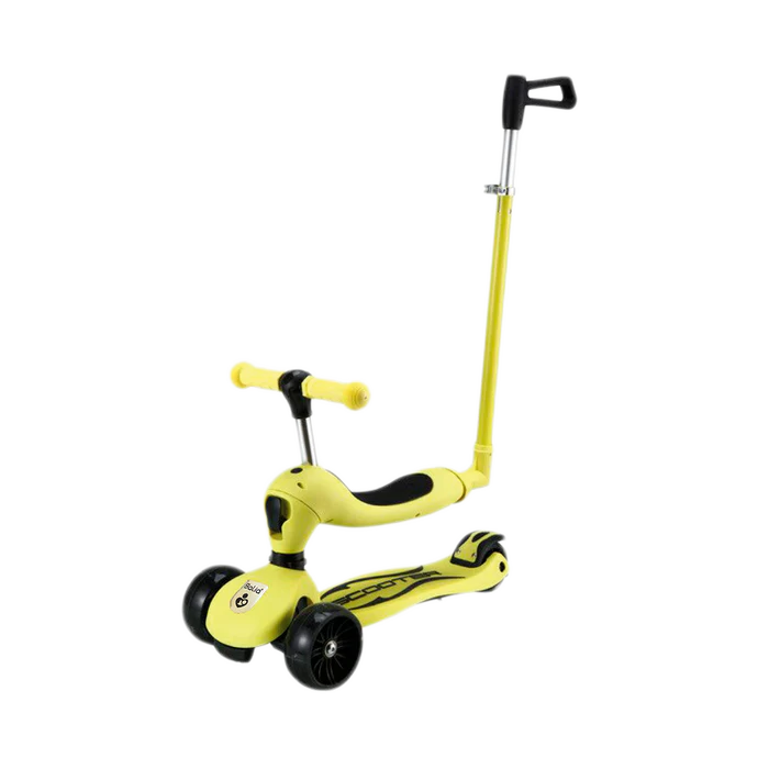 Scooter para niños y niñas 3 en 1 Amarillo Balia