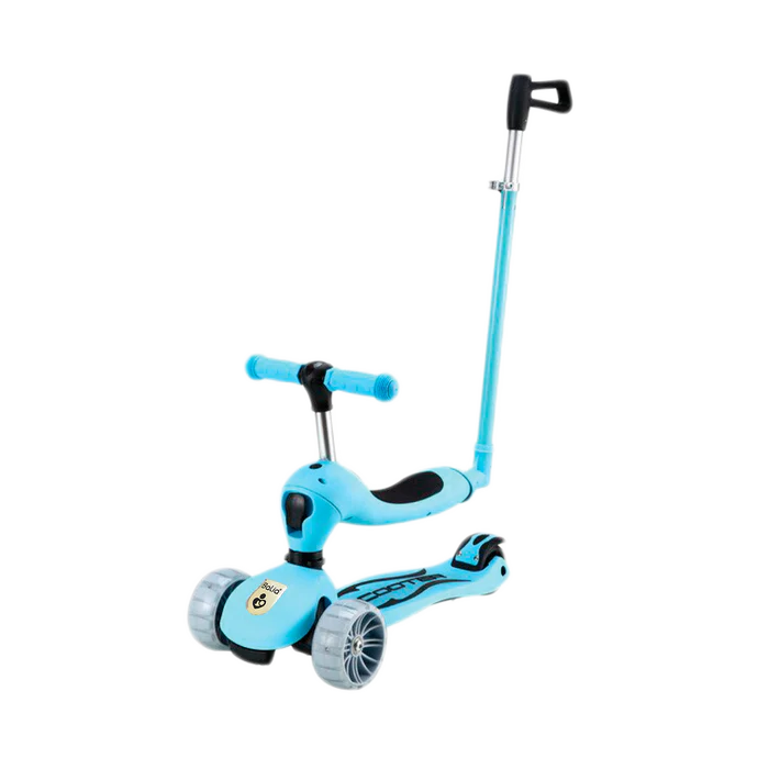 Scooter para niños y niñas 3 en 1 Celeste Balia