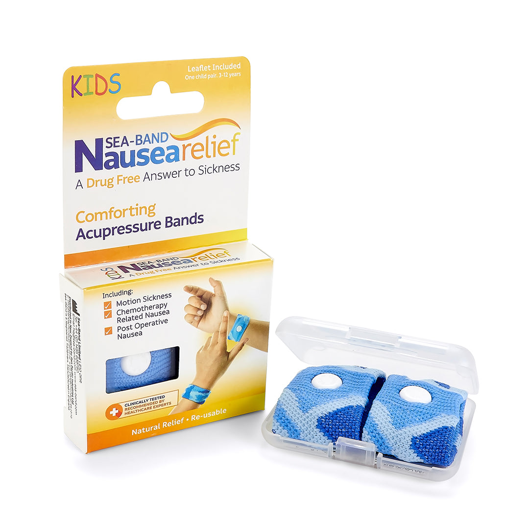 Pulseras Anti-mareos Niños Azul Sea Band