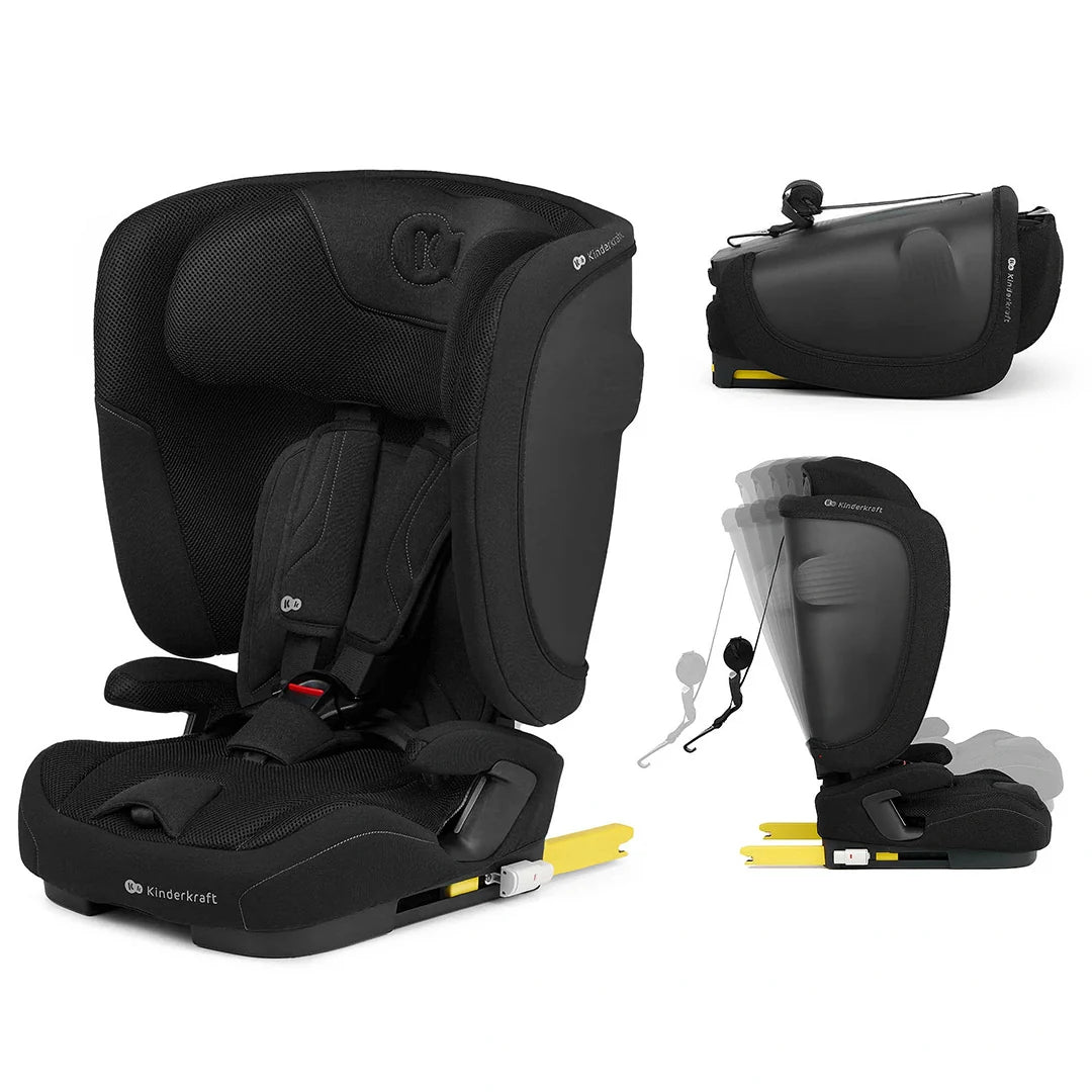 Silla de auto Combinada Fix2Go i-Size Negro Kinderkraft