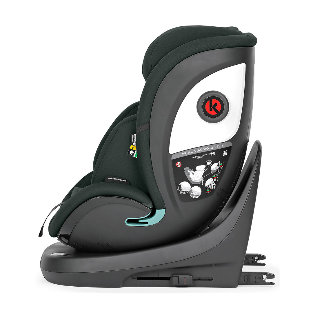 Silla de auto Convertible Toda en una Primo Viaggio 360 Evo Metal Peg Pérego