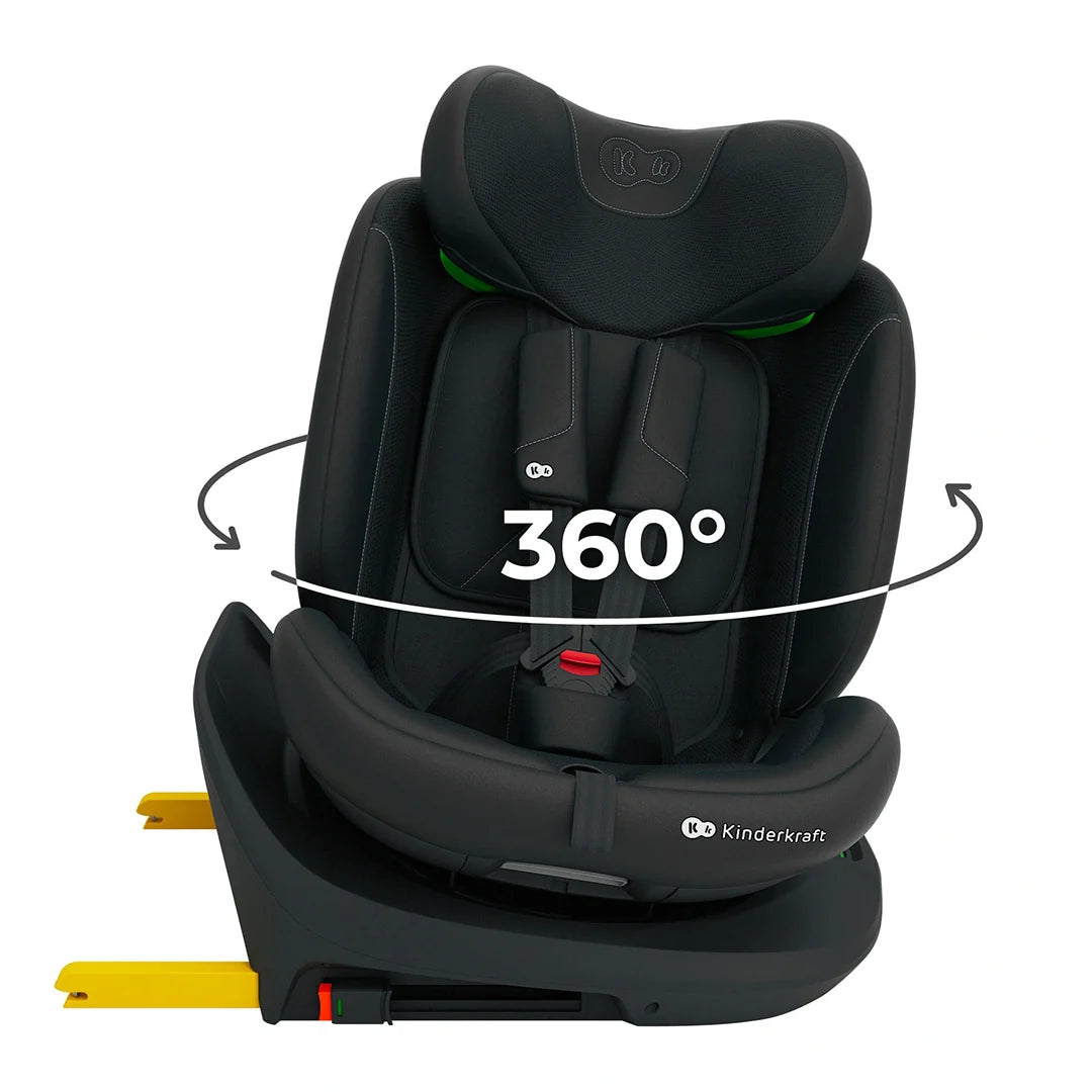 Silla de Auto Todo en Una I-GROW i-size Plus Negro Kinderkraft