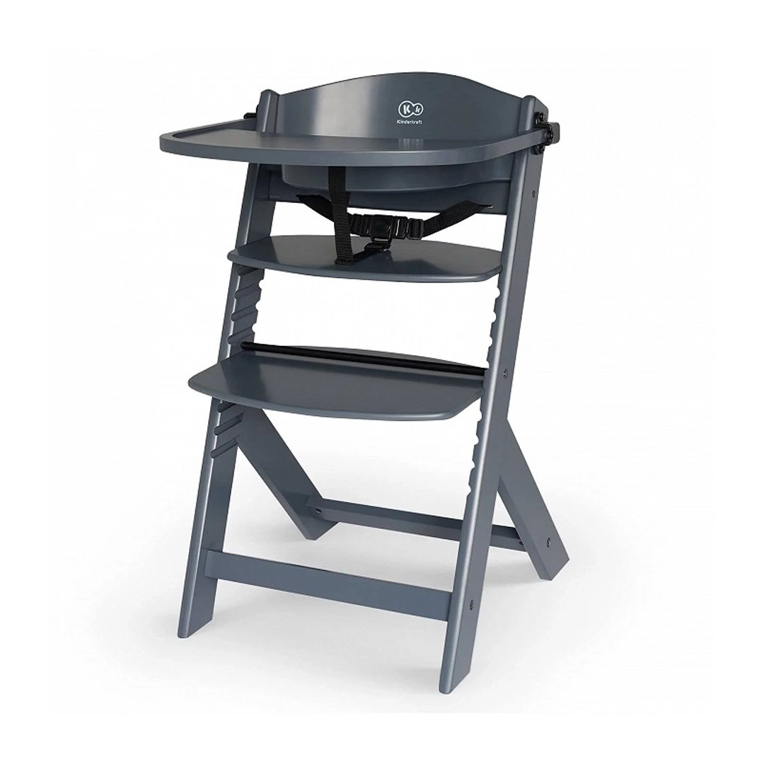 Silla de comer evolutiva Enock Full Grey KinderKraft