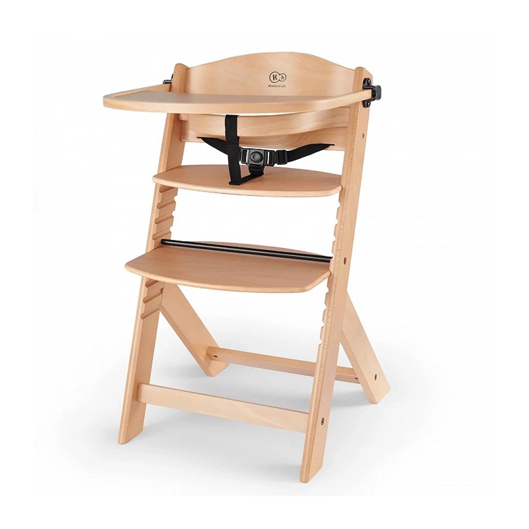 Silla de comer evolutiva Enock Wooden Natural KinderKraft