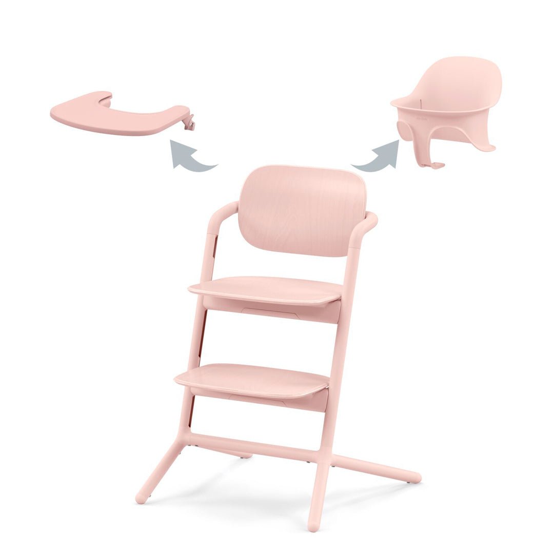 Silla de Comer evolutiva Lemo 3 en 1 Pearl Pink Cybex