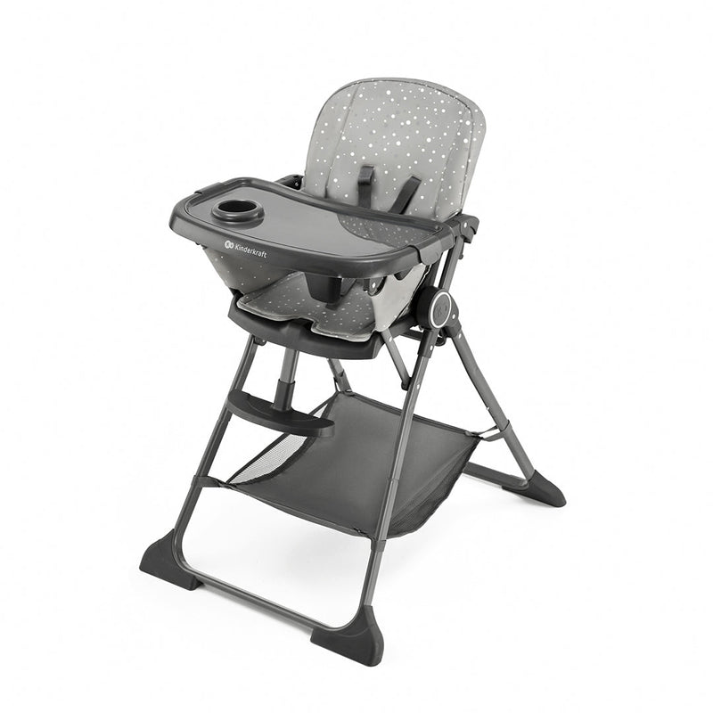 Silla de Comer Plegable Foldee Gris KinderKraft