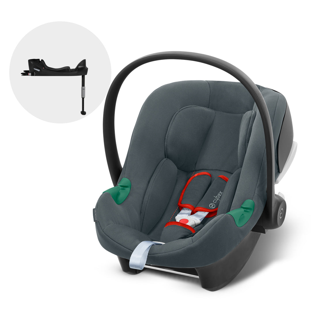 Silla Nido Aton B2 + Base One i-size Steel Grey Cybex
