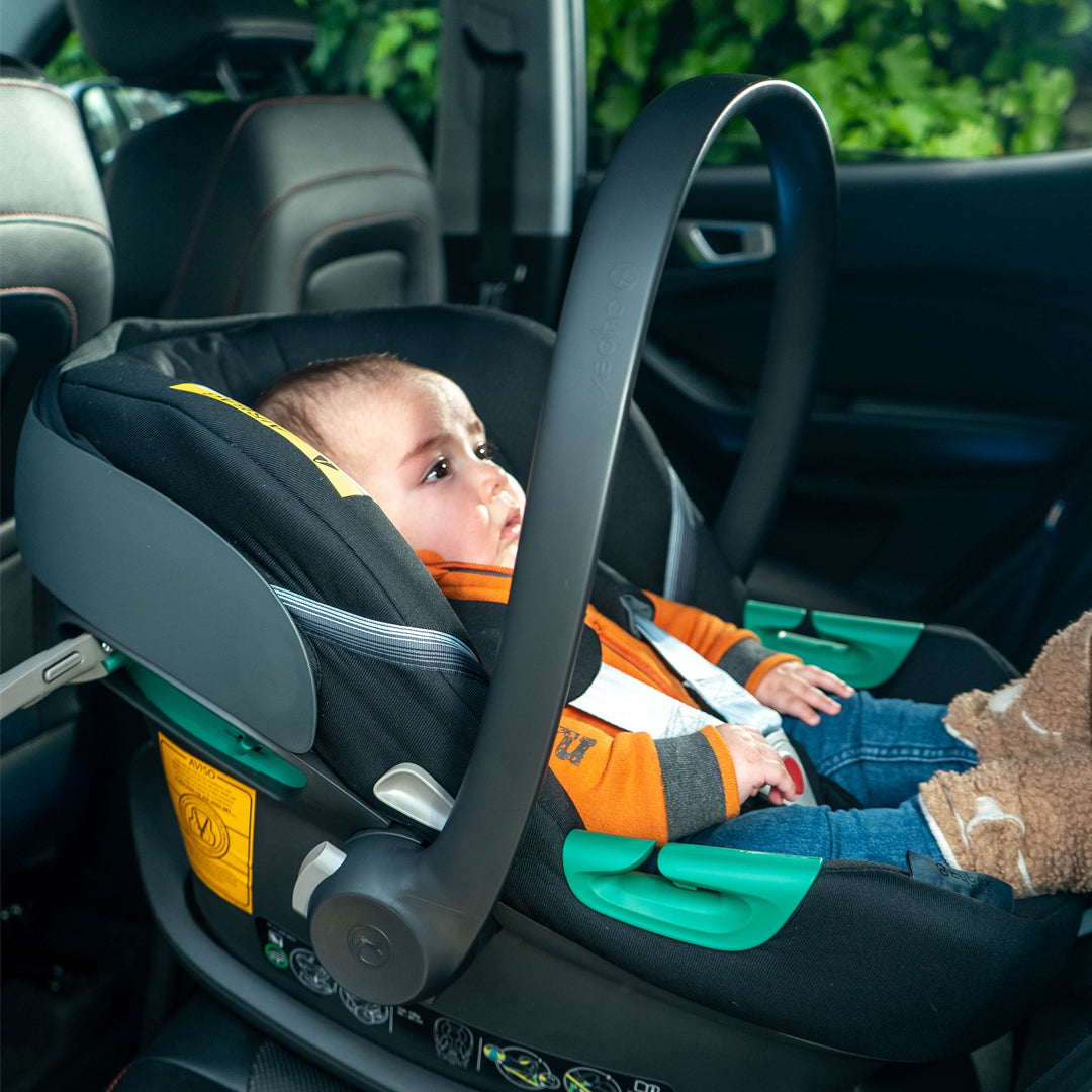 Travel System Orfeo + Aton S2 + Base Stormy Blue  Cybex