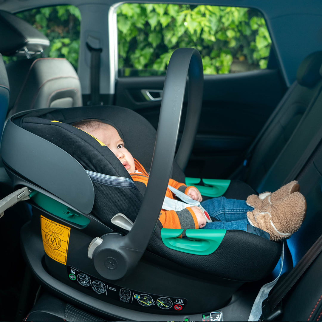 Travel System Orfeo + Aton S2 + Base Stormy Blue  Cybex