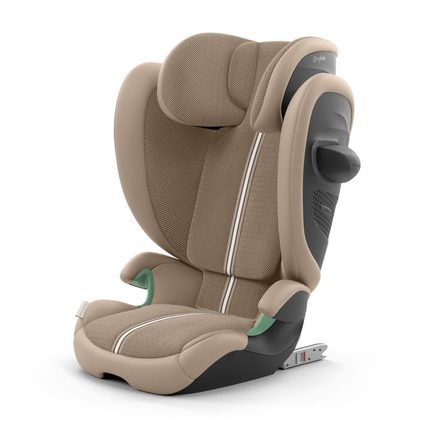 Silla de auto Butaca Solution G2-Fix Almond Beige Plus Cybex