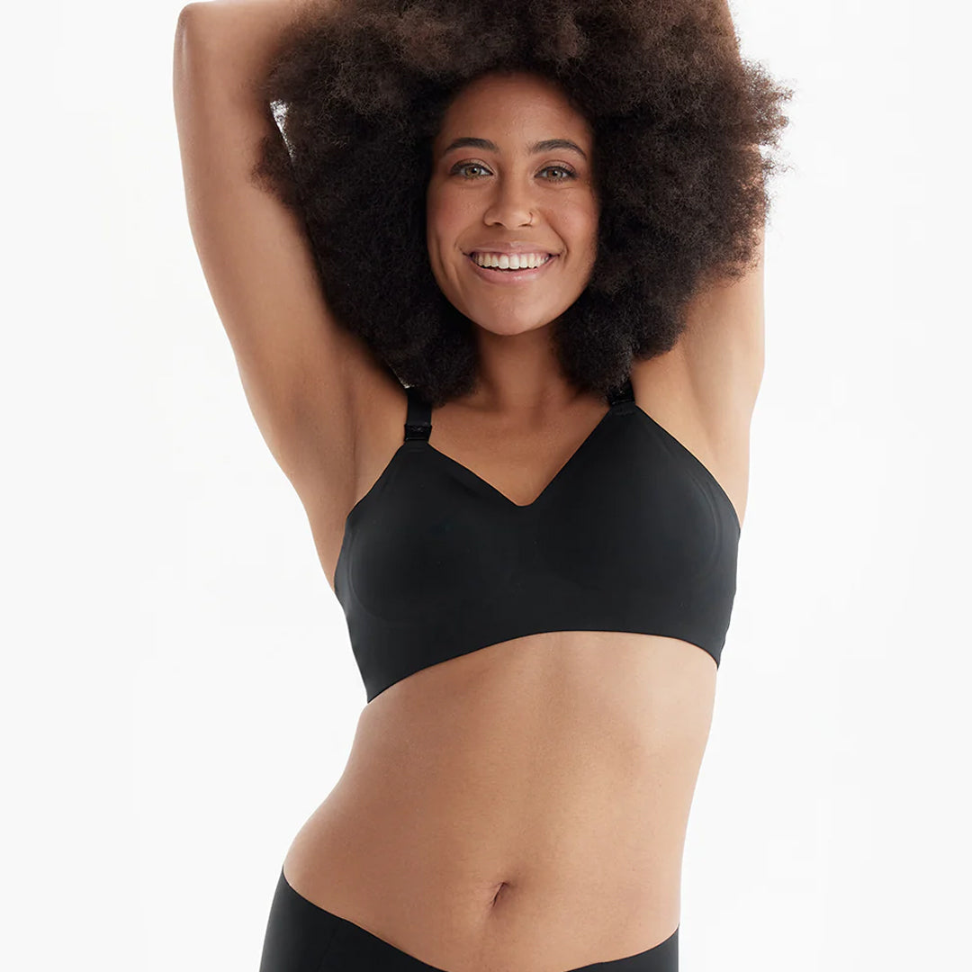 Sostén de Lactancia Ultra Suave YN21 Black Momcozy