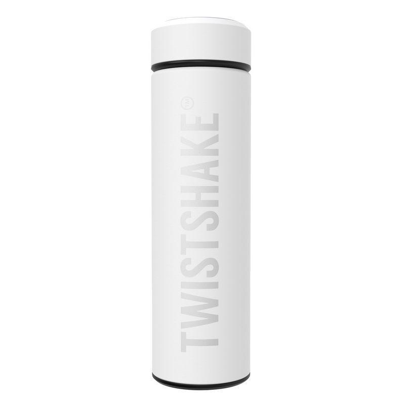 Termo para agua Twistshake Hot & Cold Blanco 420ml