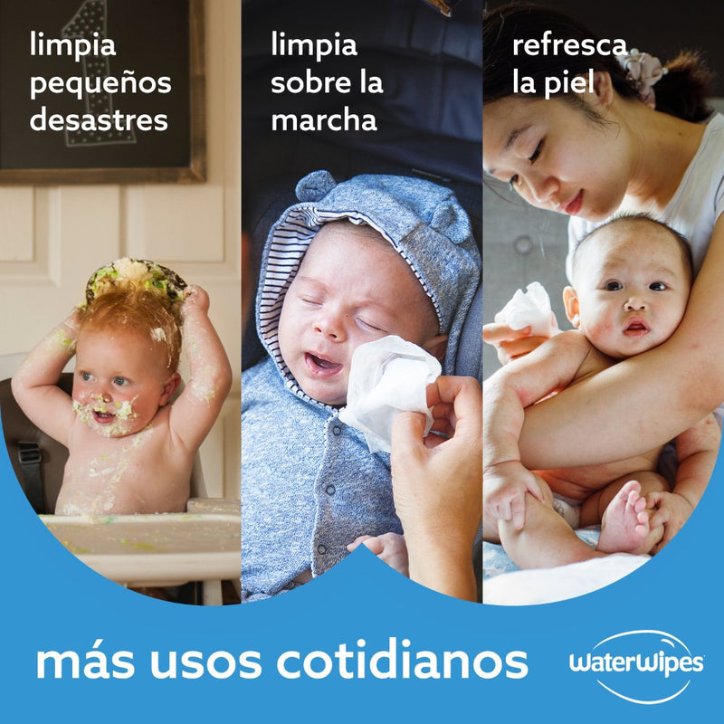 Toallitas húmedas WaterWipes Biodegradables 60 uns