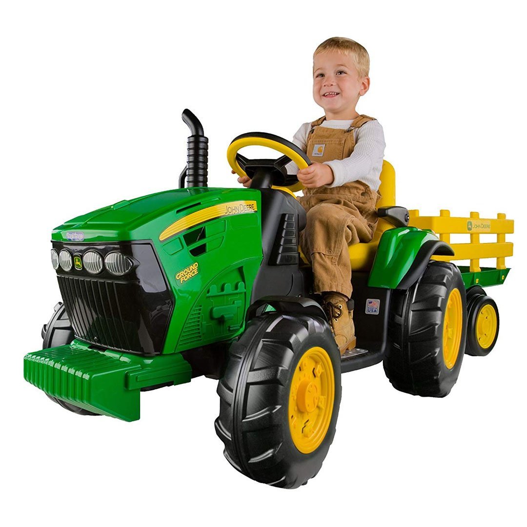 Tractor eléctrico John Deere Peg Pérego