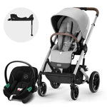 Travel System Balios S Lux 3.0 Lava Grey + Aton S2 + Base Cybex