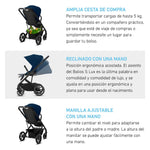 Travel System Balios S Lux 3.0 Magnolia Pink + Aton S2 + Base Cybex