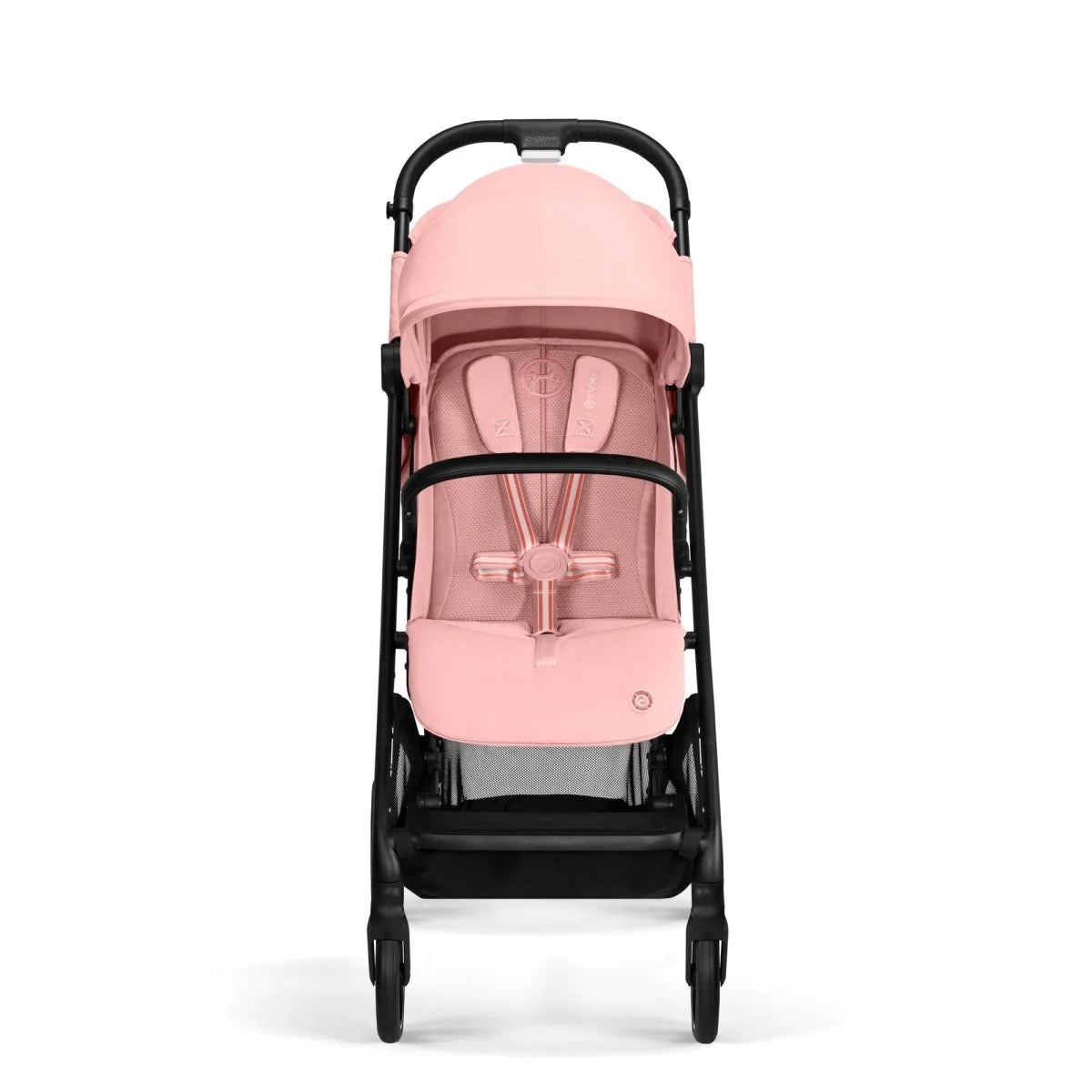 Travel System Beezy Black Candy Pink + Aton B2 + Base Cybex