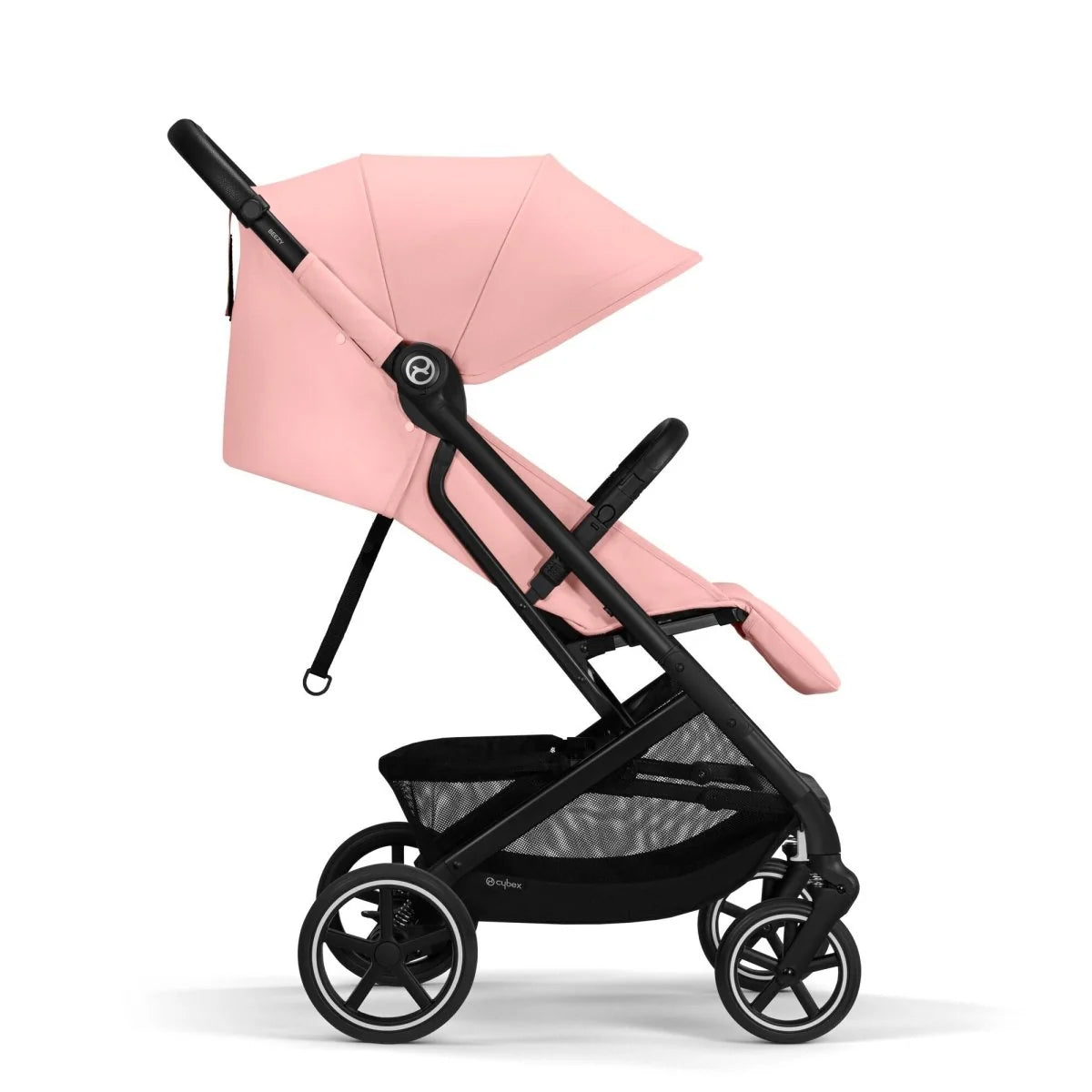 Travel System Beezy Black Candy Pink + Aton B2 + Base Cybex